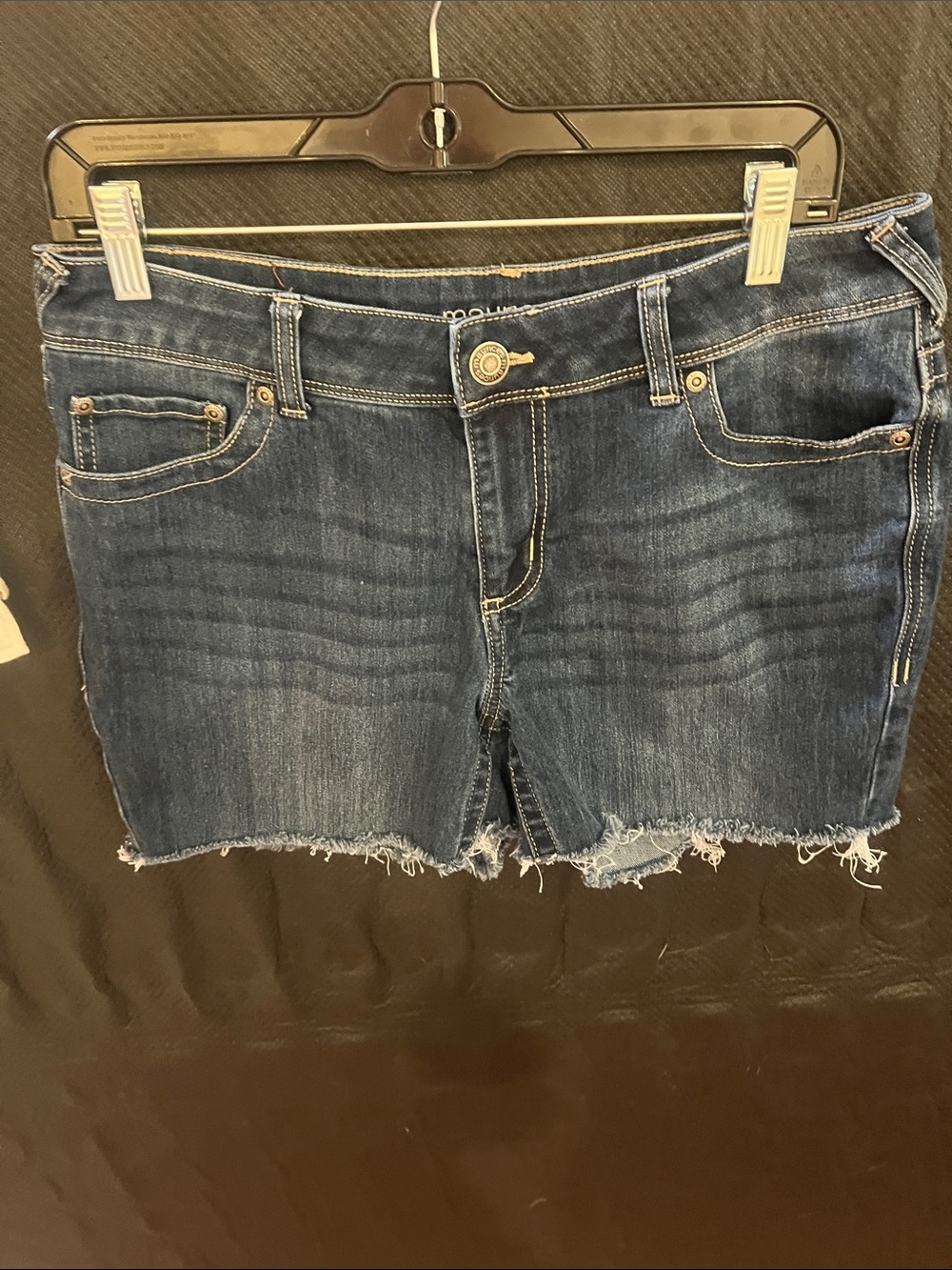 Maurices Dark Blue Denim shorts size 10